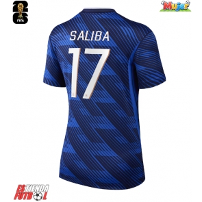 Francia William Saliba #17 Primera Equipación Mujer Mundial 2026 Manga Corta